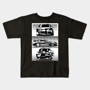 Toyota Supra a80 vs a90 Kids T-Shirt